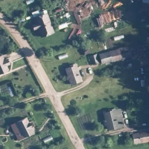 Vaizdas iš viršaus: Naujakurių g. 14, Šalčininkėliai