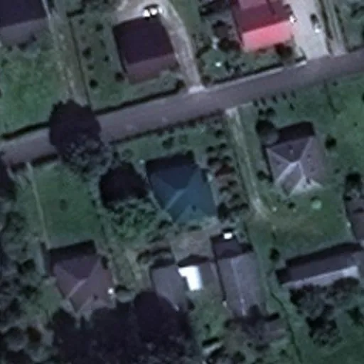 Vaizdas iš viršaus: Vilniaus g. 22, Dieveniškės