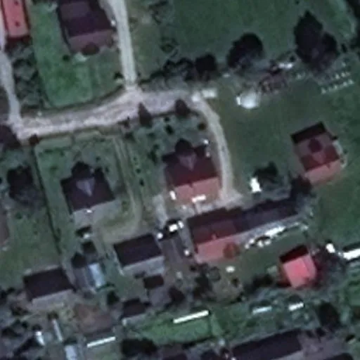 Vaizdas iš viršaus: Vilniaus g. 42, Dieveniškės