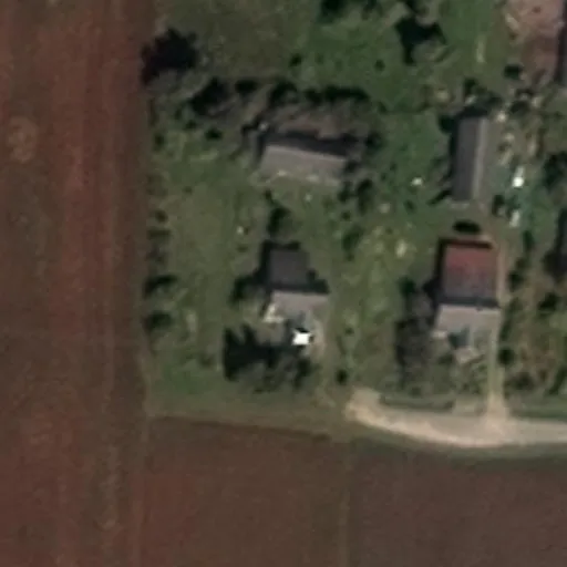 Vaizdas iš viršaus: Medžiotojų g. 13, Tausiūnai