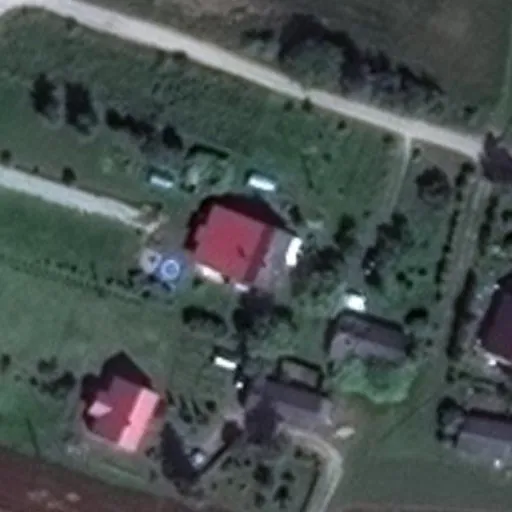 Vaizdas iš viršaus: Akmenynės g. 13, Didieji Baušiai