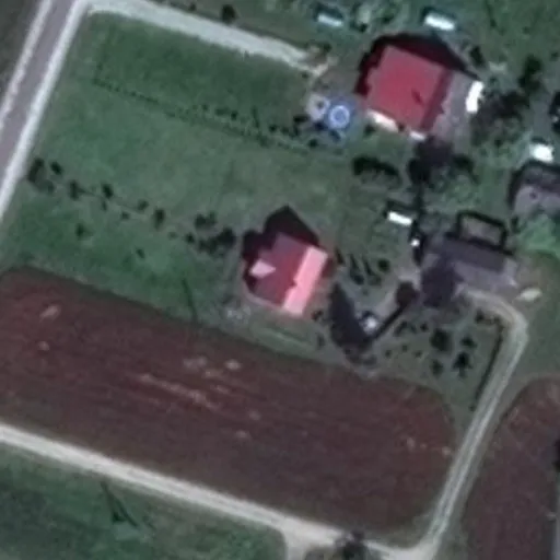 Vaizdas iš viršaus: Akmenynės g. 11, Didieji Baušiai