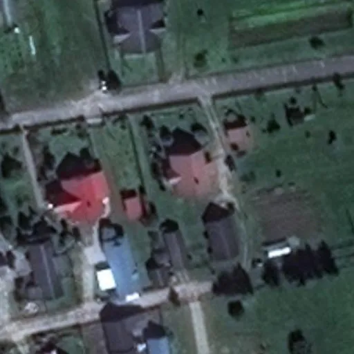 Vaizdas iš viršaus: Vilniaus g. 54, Dieveniškės