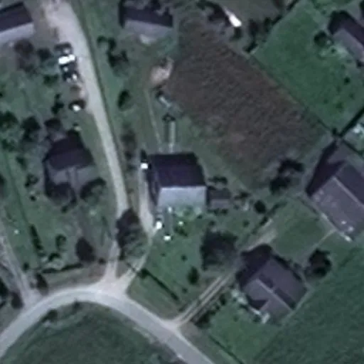 Vaizdas iš viršaus: Pušų g. 17, Šalčininkai