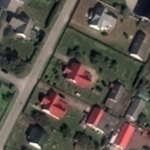 Vaizdas iš viršaus: Lauko g. 11, Eišiškės