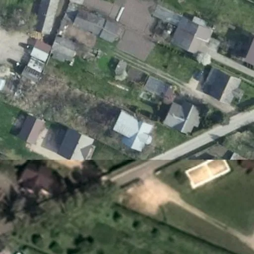 Vaizdas iš viršaus: Bažnyčios g. 10, Eišiškės