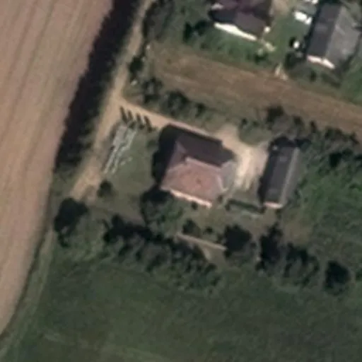 Vaizdas iš viršaus: Raubiškių g. 86, Eišiškės