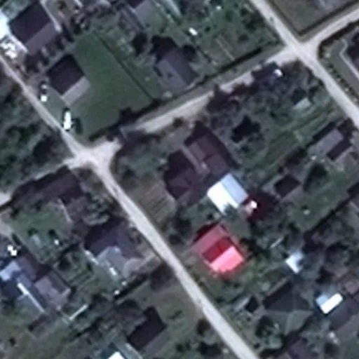 Vaizdas iš viršaus: Ramunėlių g. 16, Šalčininkai