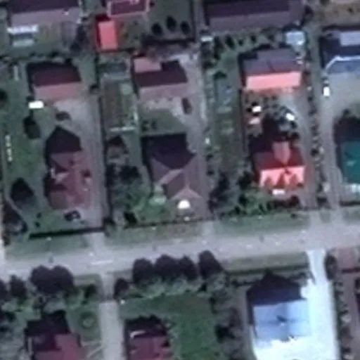 Vaizdas iš viršaus: Statybininkų g. 7, Šalčininkai