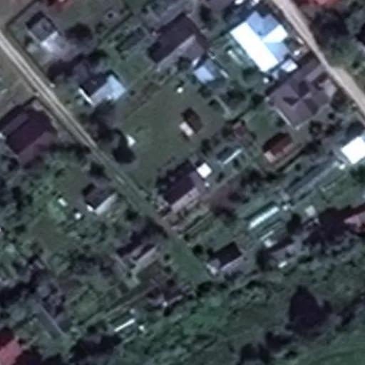 Vaizdas iš viršaus: Alyvų g. 44, Šalčininkai