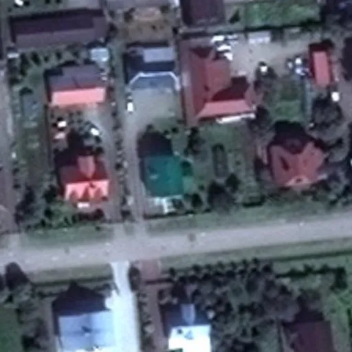 Vaizdas iš viršaus: Statybininkų g. 3, Šalčininkai
