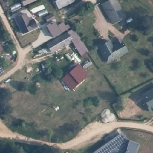 Vaizdas iš viršaus: Bajorėlių g. 129B, Pabradė