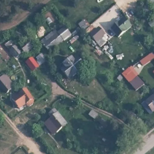 Vaizdas iš viršaus: A. Mickevičiaus g. 67, Pabradė