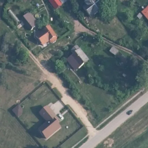 Vaizdas iš viršaus: A. Mickevičiaus g. 69, Pabradė