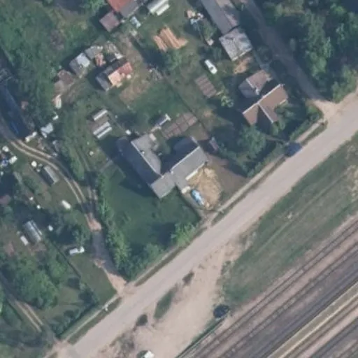 Vaizdas iš viršaus: A. Mickevičiaus g. 83, Pabradė