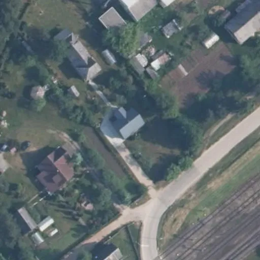Vaizdas iš viršaus: A. Mickevičiaus g. 107, Pabradė