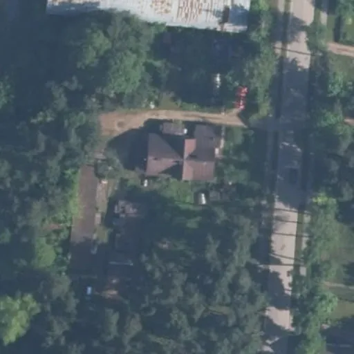 Vaizdas iš viršaus: Vilniaus g. 51, Švenčionėliai