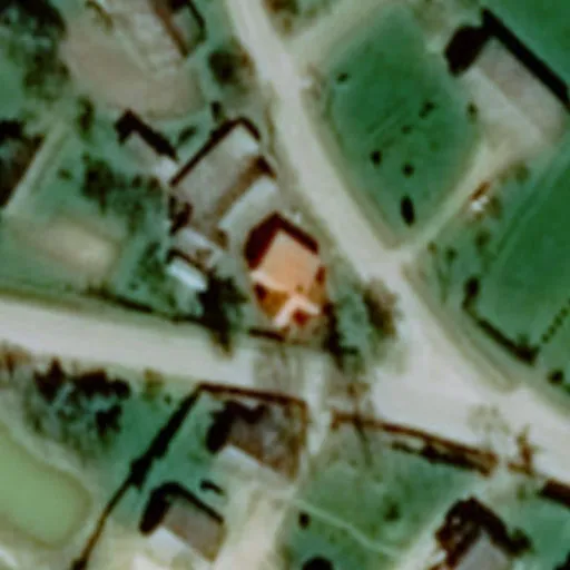 Vaizdas iš viršaus: Melagėnų g. 2, Adutiškis