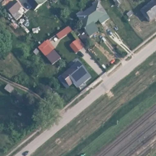 Vaizdas iš viršaus: A. Mickevičiaus g. 61, Pabradė