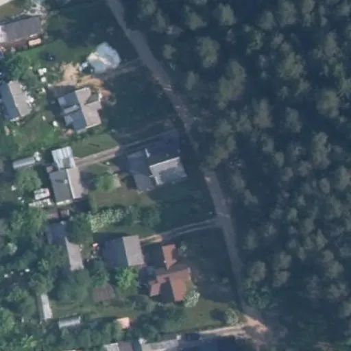Vaizdas iš viršaus: Strazdų g. 19, Pabradė