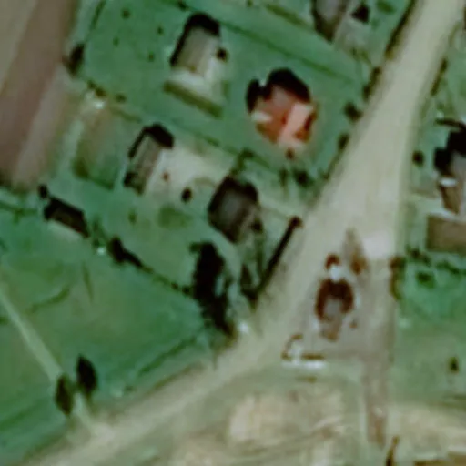 Vaizdas iš viršaus: Stoties g. 7, Adutiškis