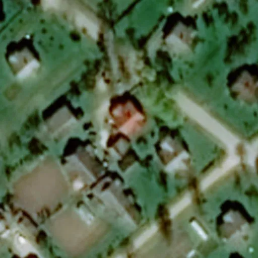 Vaizdas iš viršaus: Ąžuolo g. 18, Adutiškis