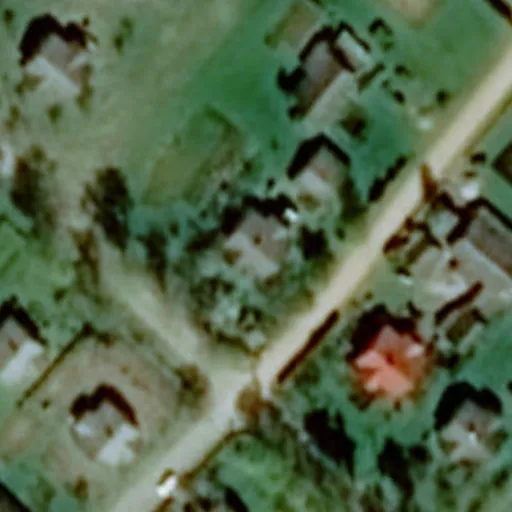 Vaizdas iš viršaus: Ąžuolo g. 33, Adutiškis