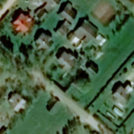 Vaizdas iš viršaus: Ąžuolo g. 27, Adutiškis