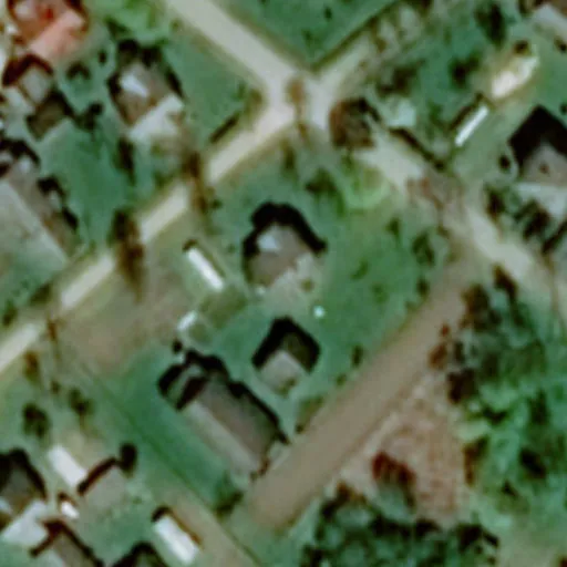 Vaizdas iš viršaus: Ąžuolo g. 14, Adutiškis