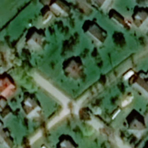 Vaizdas iš viršaus: Ąžuolo g. 17, Adutiškis
