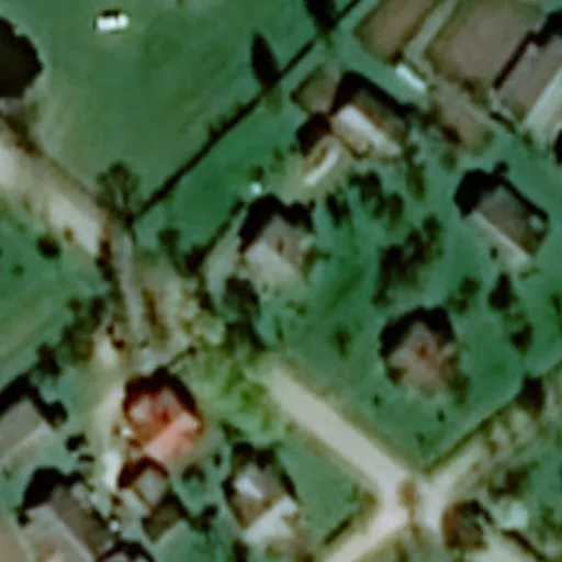 Vaizdas iš viršaus: Ąžuolo g. 19, Adutiškis