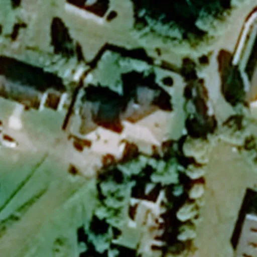 Vaizdas iš viršaus: Bažnyčios g. 13, Pavoverė