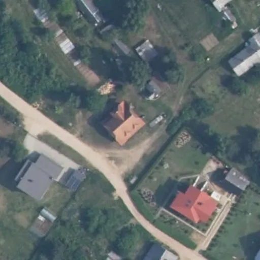 Vaizdas iš viršaus: Bajorėlių g. 55, Pabradė