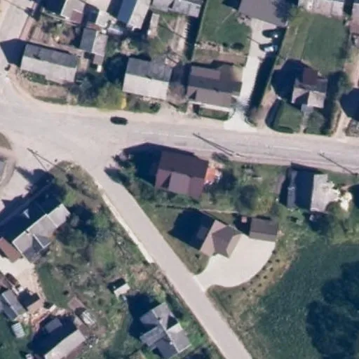Vaizdas iš viršaus: Kražių g. 2, Kaltinėnai