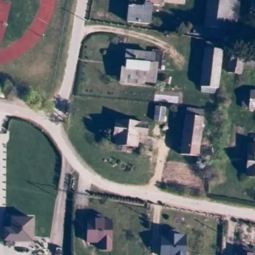 Vaizdas iš viršaus: Stadiono g. 2, Kaltinėnai
