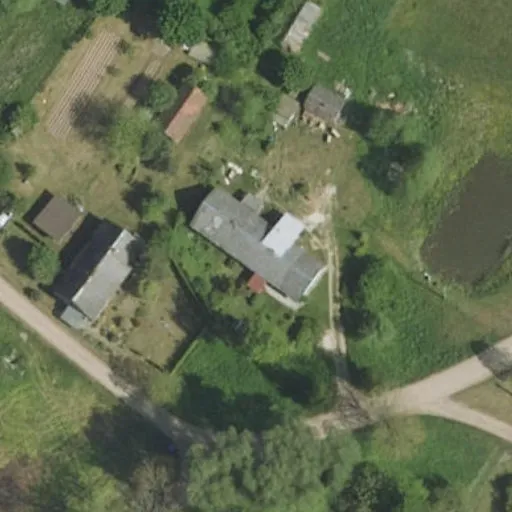Vaizdas iš viršaus: Uosių g. 2, Trakininkai