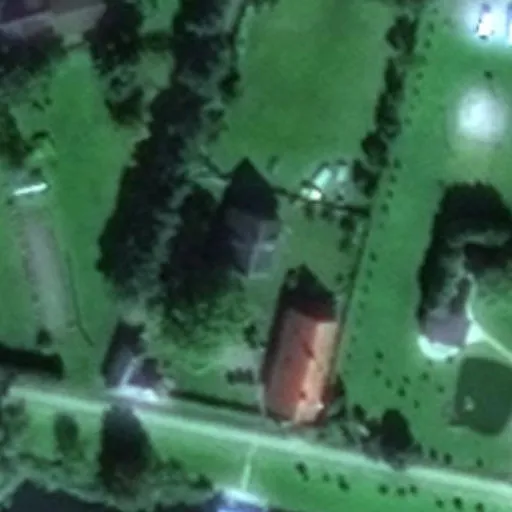 Vaizdas iš viršaus: Upės g. 6, Rusnė