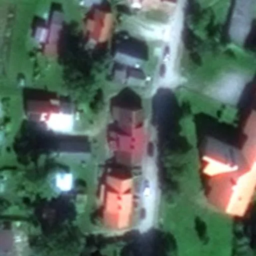 Vaizdas iš viršaus: Kristupo Jurkšaičio g. 4, Rusnė