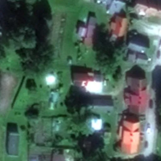 Vaizdas iš viršaus: Kristupo Jurkšaičio g. 4A, Rusnė