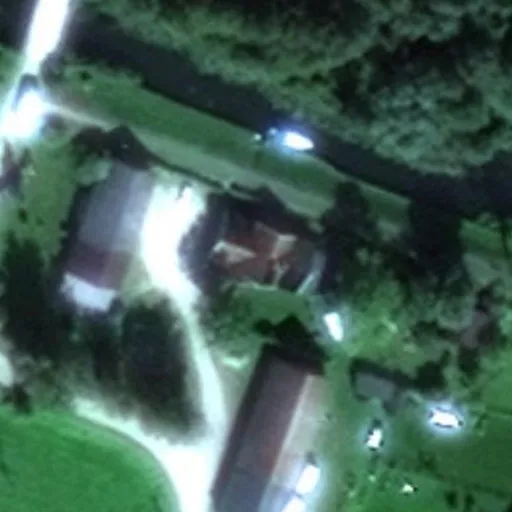 Vaizdas iš viršaus: Skirvytėlės g. 11, Rusnė