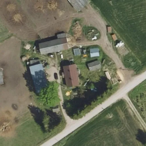 Vaizdas iš viršaus: Dvaro g. 4, Jonikaičiai