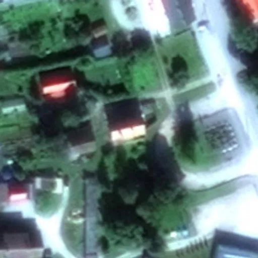 Vaizdas iš viršaus: Taikos g. 7A, Rusnė