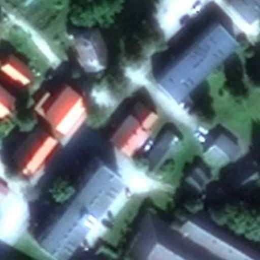 Vaizdas iš viršaus: Šilutės g. 6, Rusnė