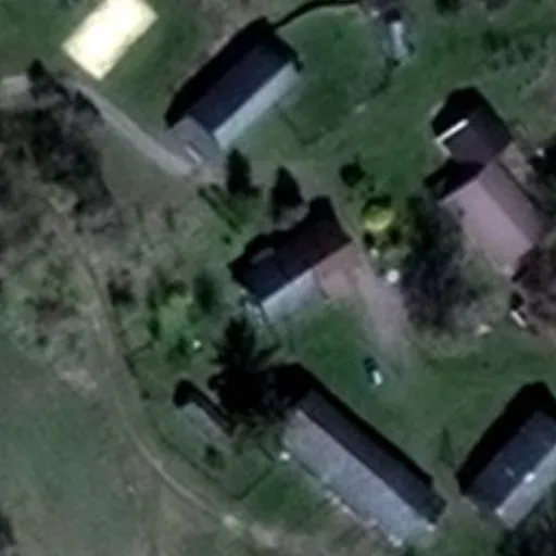 Vaizdas iš viršaus: Rambyno g. 30, Bardėnai