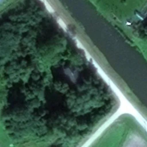 Vaizdas iš viršaus: Taikos g. 19, Rusnė