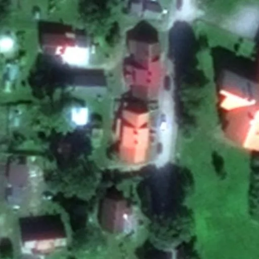 Vaizdas iš viršaus: Kristupo Jurkšaičio g. 6, Rusnė