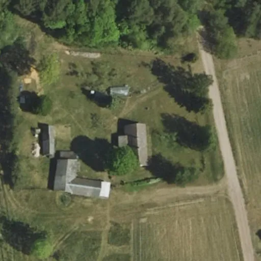 Vaizdas iš viršaus: Užkardos g. 3, Vileikiai