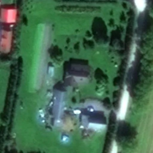 Vaizdas iš viršaus: Skirvytėlės g. 5A, Rusnė
