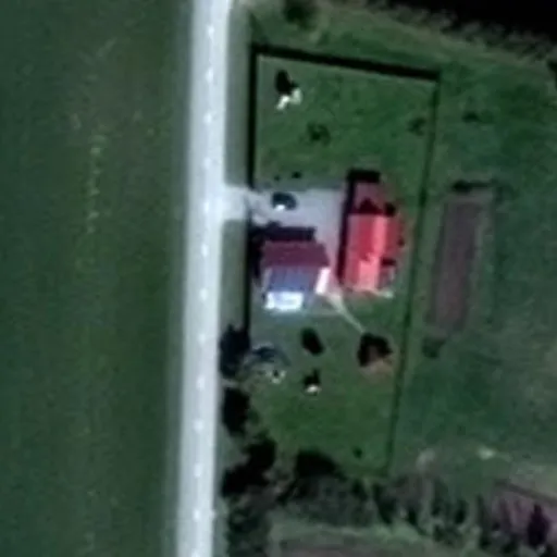 Vaizdas iš viršaus: M. Jankaus g. 29, Pagėgiai