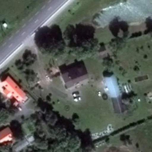 Vaizdas iš viršaus: Rusnės g. 11, Šlažai